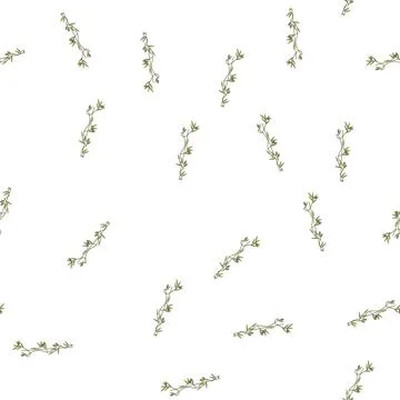 Pattern brunch olive border divider cartoon vector 스톡 일러스트