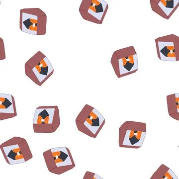 Pattern brush shoe cleaning cartoon vector Illustrazione stock