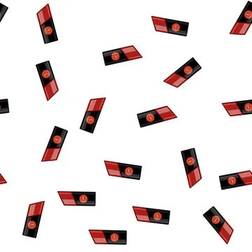 Pattern brush shoe polish cream cartoon vector Stock Illustration