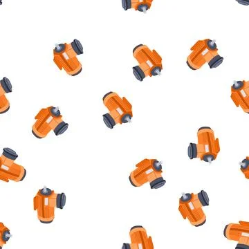 Pattern brushless electric motor cartoon vector Stock Illustration