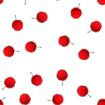 Pattern bubble callout shapes cartoon vector Stock Illustration