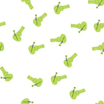 Pattern bud bong cannabis cartoon vector Stock Illustration