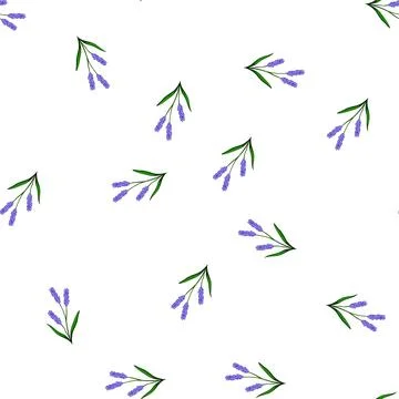Pattern bud flower branch cartoon vector 스톡 일러스트