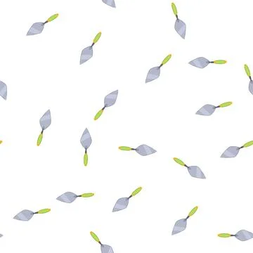Pattern build trowel cartoon vector Stock Illustration
