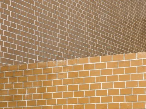 Pattern of building with brickwork for new construction of exterior 스톡 사진