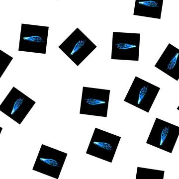 Pattern burst magic energy cartoon vector 库存插图