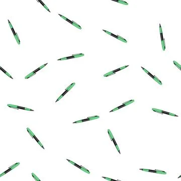 Pattern business pen cartoon vector sign color Stock Illustration