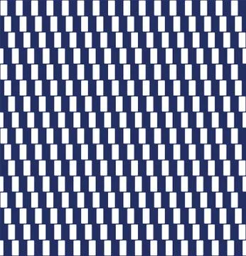 Pattern with cafe wall optical illusion Stock Illustration