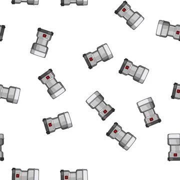 Pattern caffeine coffee grinder electric cartoon vector Stock Illustration