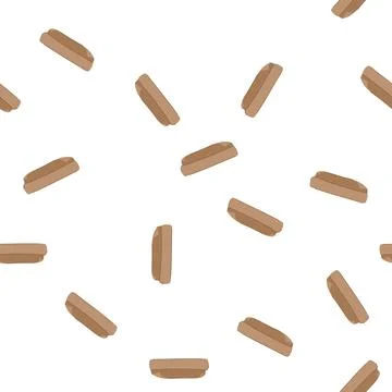 Pattern cakes parchment paper cartoon vector Stock Illustration