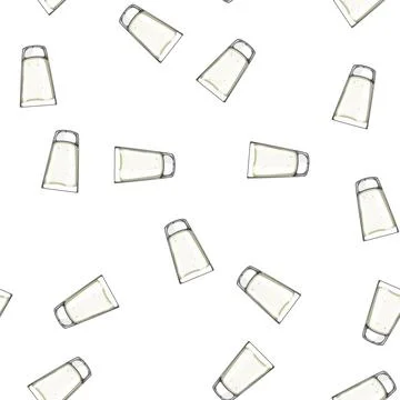 Pattern calcium milk cup cartoon vector Stock Illustration