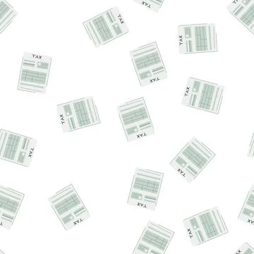 Pattern calculator tax form cartoon vector Stock Illustration