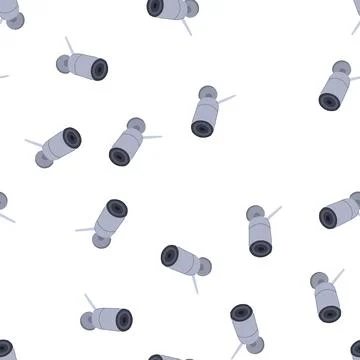 Pattern cam ip camera cartoon vector Stock Illustration