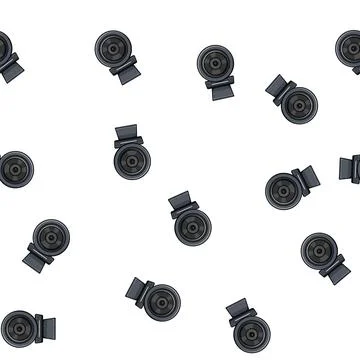 Pattern cam web camera cartoon vector Stockillustratie