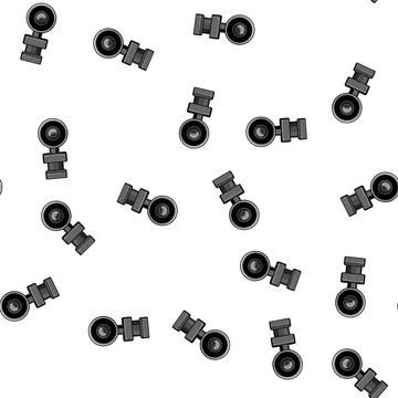 Pattern cam web camera cartoon vector Stock Illustration