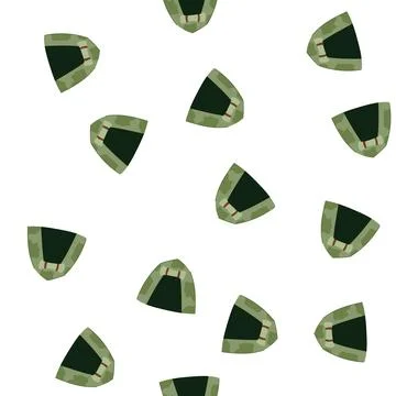 Pattern camouflage military tent vector flat on white Illustrazione stock