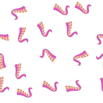 Pattern camouflage octopus tentacle cartoon vector Illustrazione stock