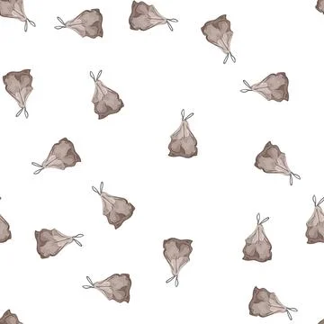 Pattern can trash bag cartoon vector Stock Illustration