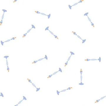 Pattern candle candlestick holder cartoon vector 스톡 일러스트