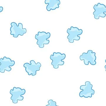 Pattern candy bubble gum cartoon vector イラスト素材