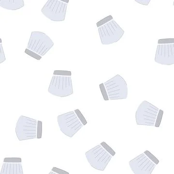 Pattern cap chef hat cartoon vector Stock Illustration