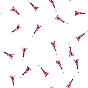 Pattern car jack stand providing safety support for vehicle maintenance Illustrazione stock