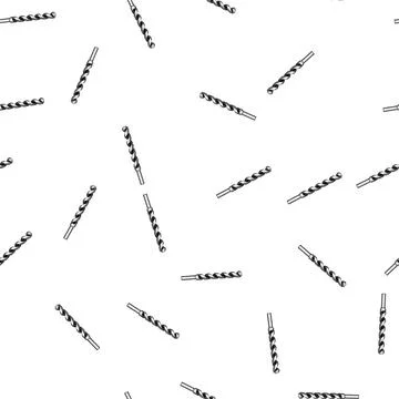 Pattern carbide drill bit cartoon vector Stock Illustration