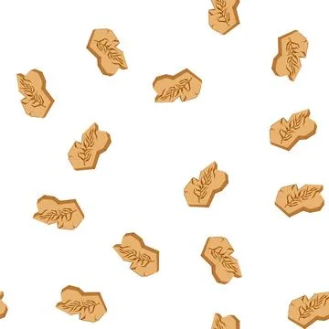 Pattern carbon fossil cartoon vector Illustrazione stock