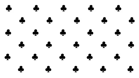 Pattern card suit 01 Stock Footage 132830835