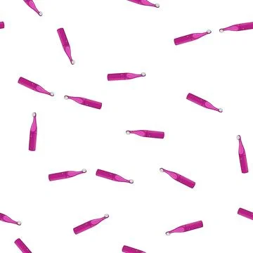 Pattern care kid toothbrush cartoon vector Stock Illustration