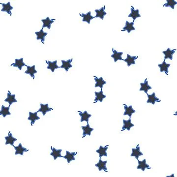Pattern carnival party glasses cartoon vector 库存插图