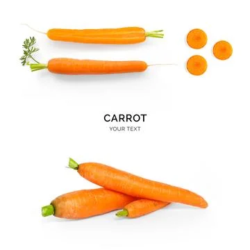 Pattern carrot vegetables Foto stock