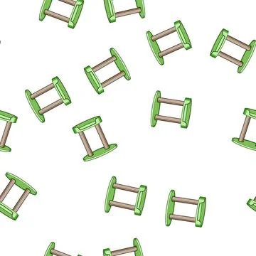 Pattern Cat scratching post with sleeping bed vector 스톡 일러스트