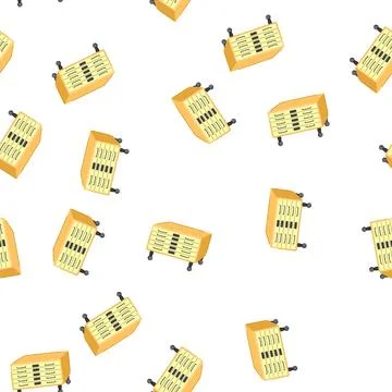 Pattern catalog file cabinet cartoon vector Stock-Illustration