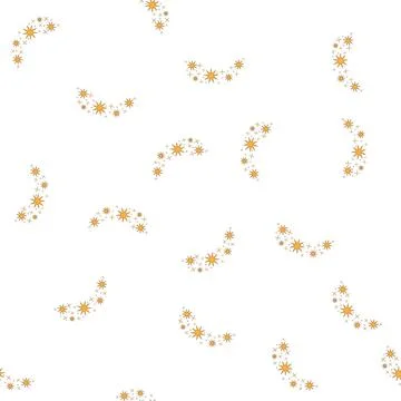 Pattern celestial magic star arch cartoon vector Stockillustratie