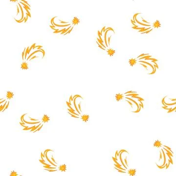 Pattern celestial shooting star space cartoon vector 스톡 일러스트