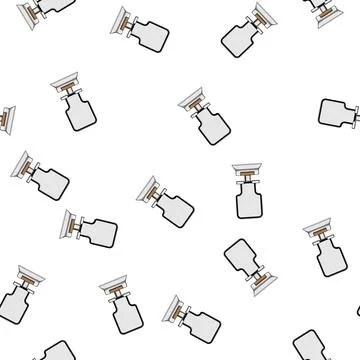 Pattern cell table phone holder cartoon vector イラスト素材