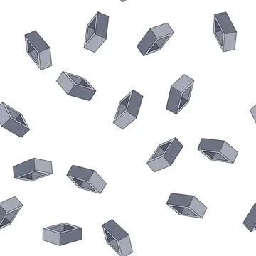 Pattern Cement block building material for construction industry Stock Illustration