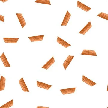 Pattern ceramic roof tile cartoon vector イラスト素材