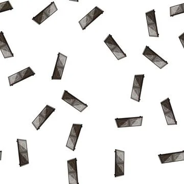 Pattern champagne induction cooktop cartoon vector Stockillustratie