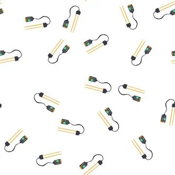 Pattern champagne soil moisture sensor cartoon vector Stock Illustration