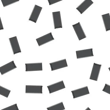 Pattern charge mobile phone battery cartoon vector 스톡 일러스트