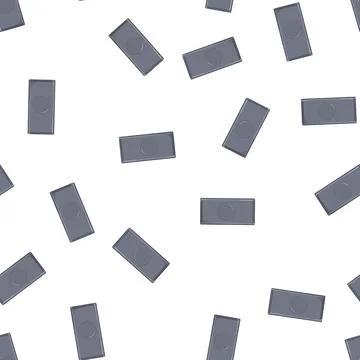 Pattern charge power bank cartoon vector Stock Illustration