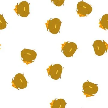 Pattern charm leprechaun gold pot cartoon vector Stock Illustration