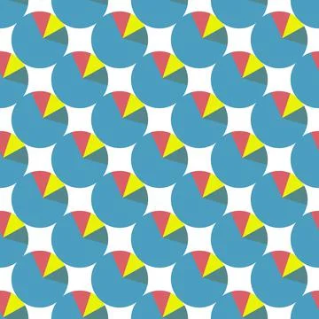 Pattern from chart on white background for business theme site Stock Illustration