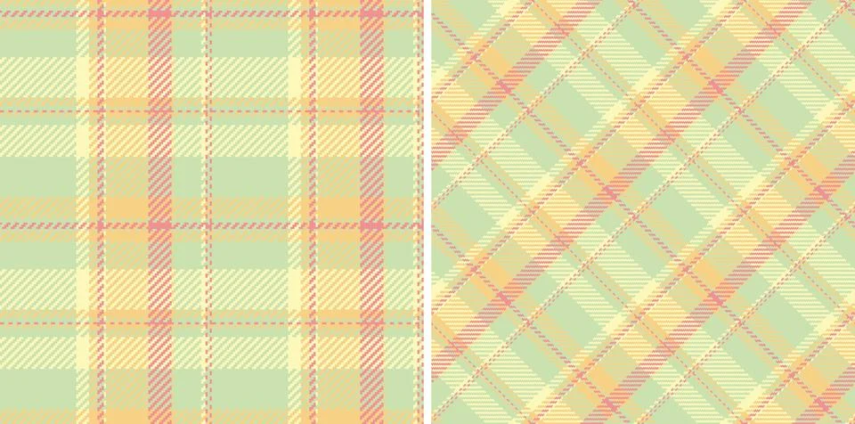 Pattern check fabric of texture background vector with a seamless plaid tar.. Stock Illustration