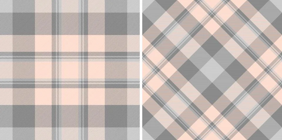 Pattern check plaid of tartan texture background with a seamless fabric tex.. Stock Illustration