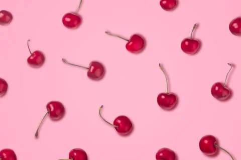 Pattern cherry Stock Photos