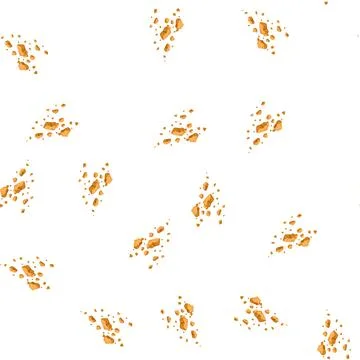Pattern chewy cookie crumb cartoon vector 库存插图