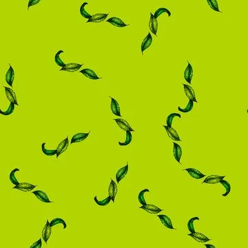 Pattern chicken curry sketch hand drawn Stock Illustration